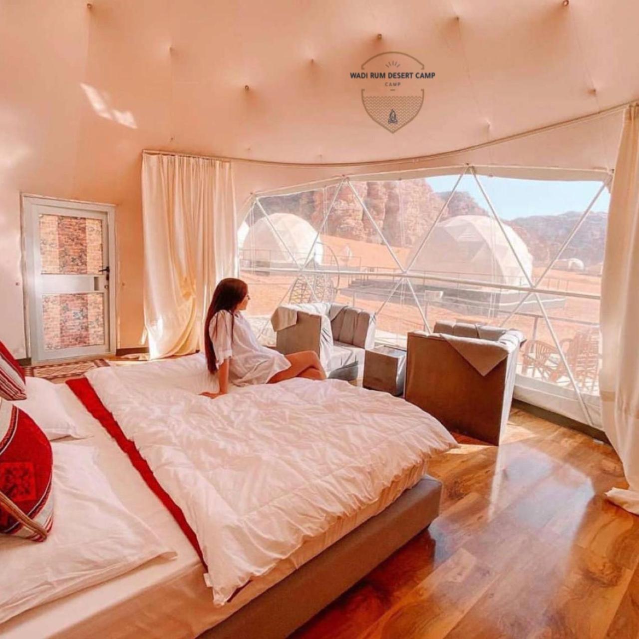 Wadi Rum Desert Camp Exterior foto